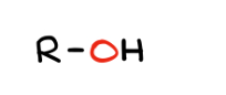 <p>hydroxyl group (–OH) bonded to sp³ carbon</p>