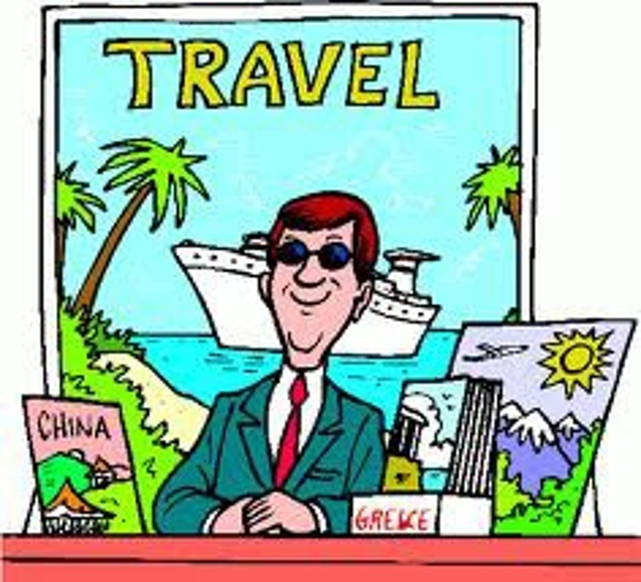 <p>(lǚxíngshè)</p><p>travel agency</p>