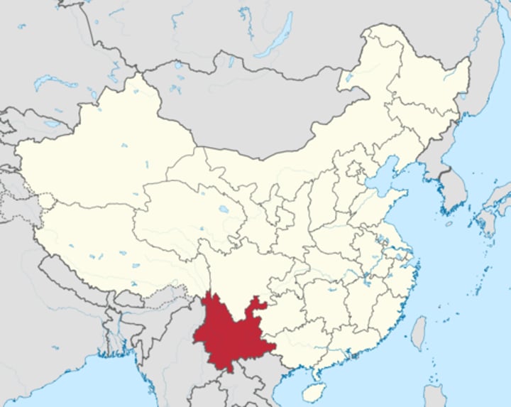 <p>Kūn míng (Kunming, capital of Yunnan)</p>