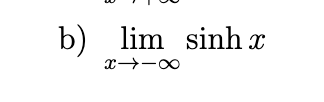 <p>Find the following limits, and confirm that they are consistent with the graphs of the functions involved in each case.</p>