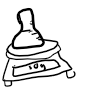 <p>Use on reactions that produce gas -&gt; place reaction on balance and measure the mass of gas lost</p><p>Use a fume cupboard if gas is harmful or toxic </p>