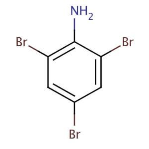 <p>phenylamine → 2,4,6 tribromo aniline</p>