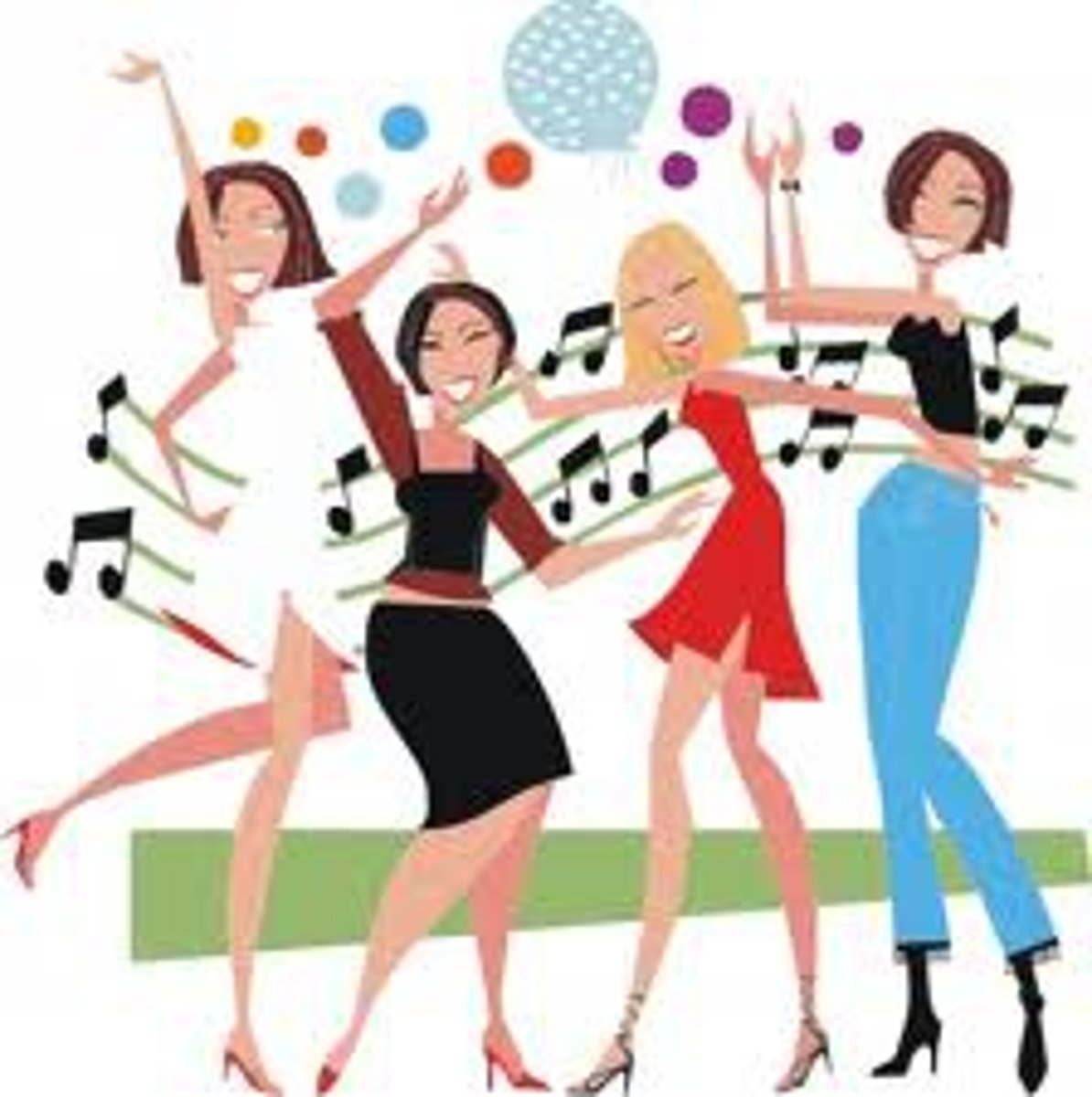 <p>to go out with friends</p>