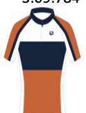 <p>multicolor orange, blue, white</p>