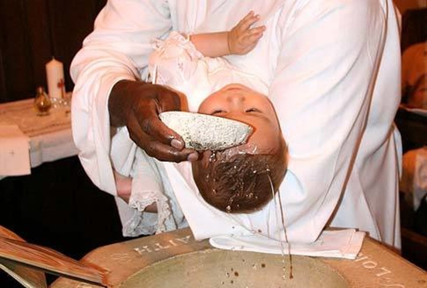 <p>baptism</p>