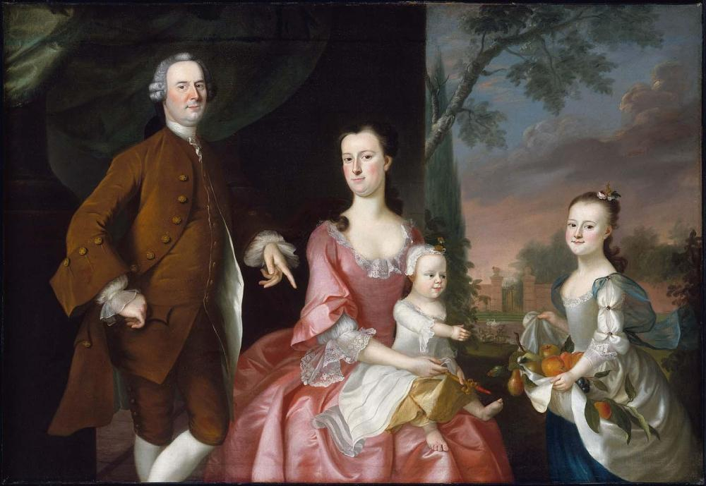 <p>Isaac Winslow and his Family</p>