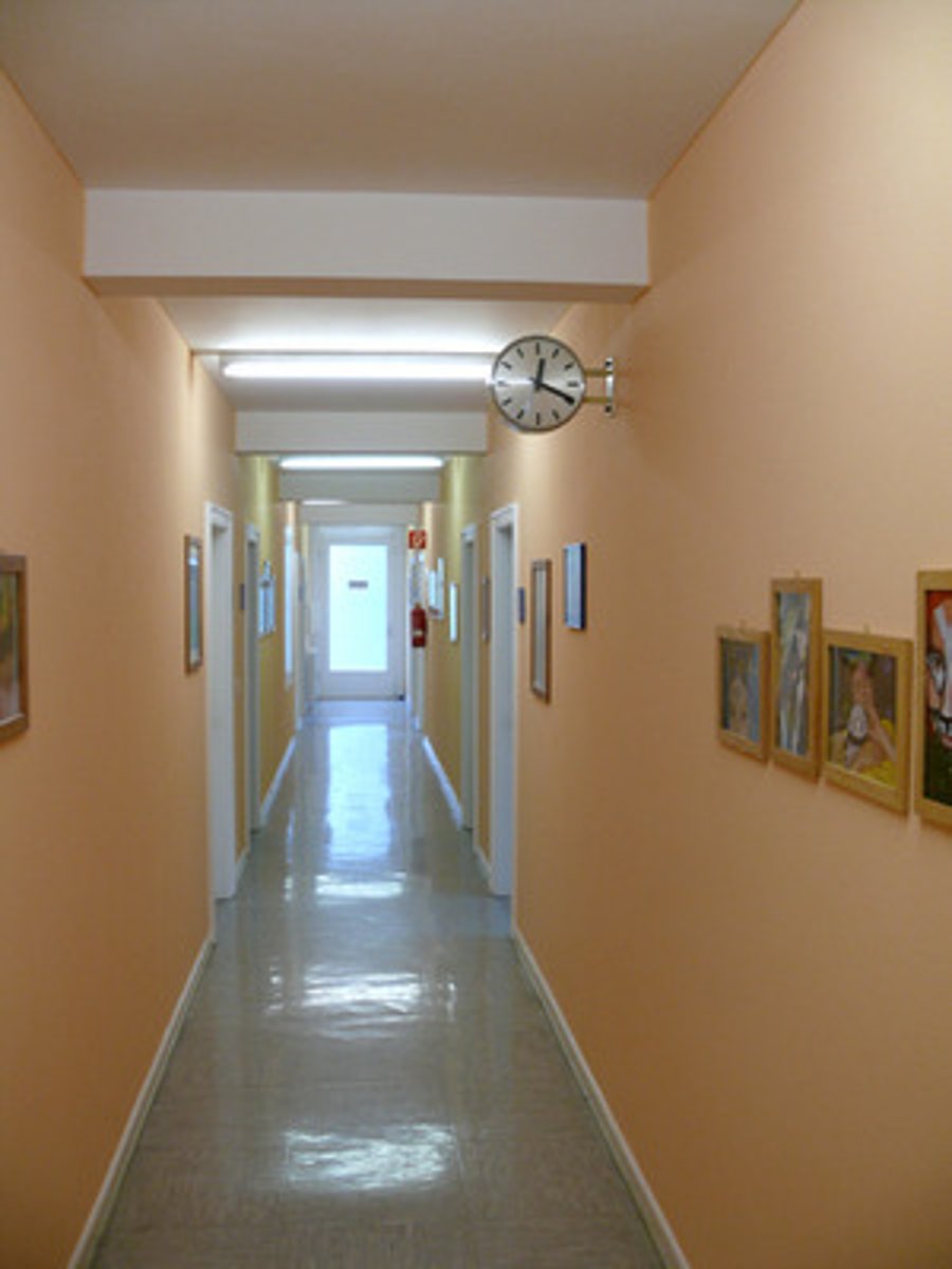<p>hallway</p>