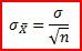 <p>tells us how variable the mean changes from sample to sample</p>