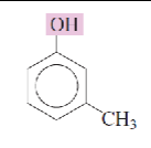 <p>Name the isomeric methylphenols:</p>