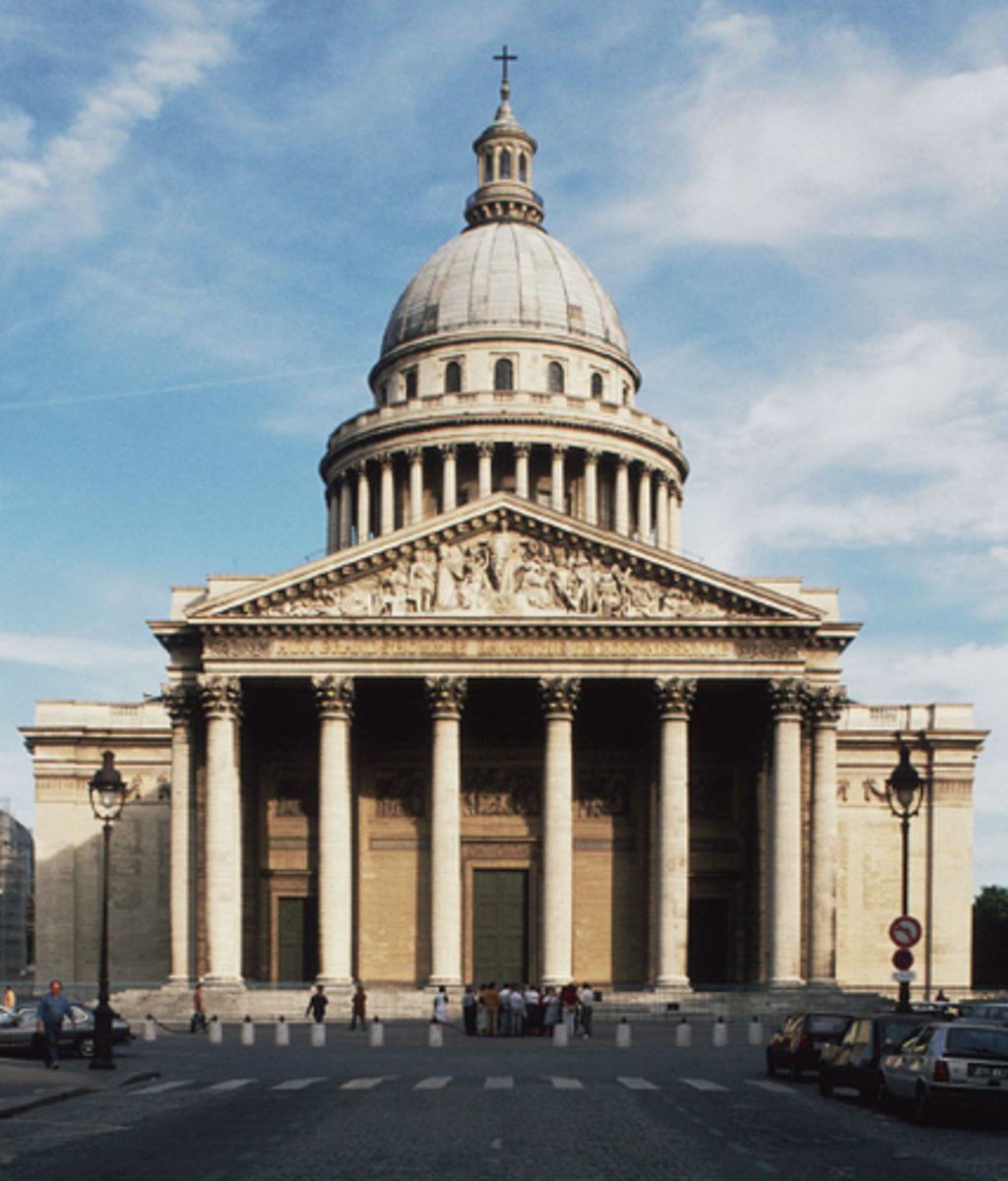 <p>1713-1780 : Ontwerper van het Panthéon in Parijs. Hij paste constructief en functioneel rationalisme toe, waarbij hij de klassieke vormentaal combineerde met een streven naar een zuivere, monumentale architectuur als eerbetoon aan de wetenschap.</p>