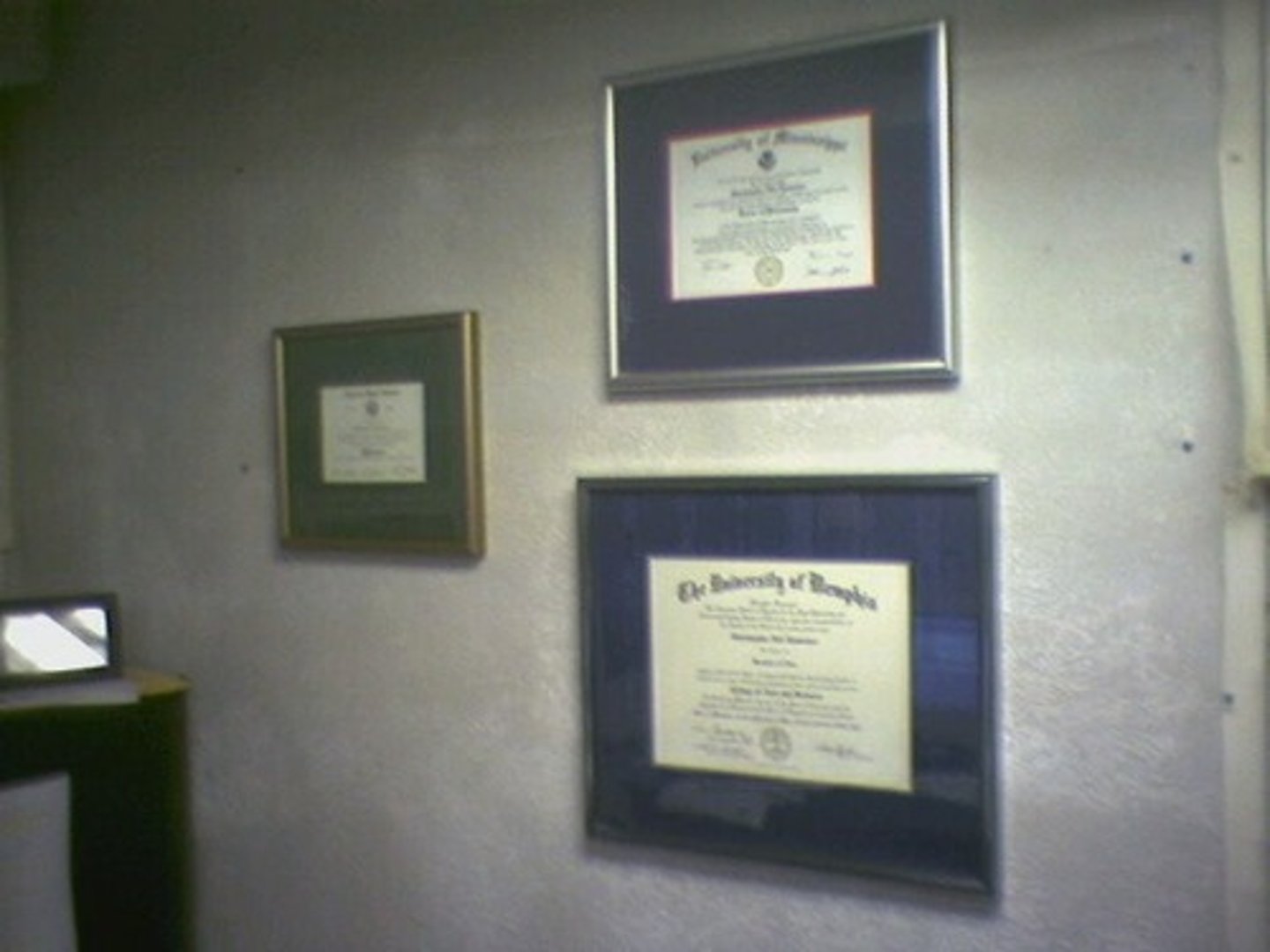 <p>Degree, diploma</p>