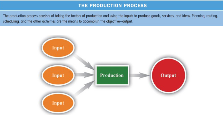 <ul><li><p><span style="font-family: Comic Sans MS">Relationship between inputs and outputs</span></p></li><li><p><span style="font-family: Comic Sans MS">Inputs come together to form outputs</span></p></li><li><p><span style="font-family: Comic Sans MS">Find everything at the lowest cost</span></p></li></ul>