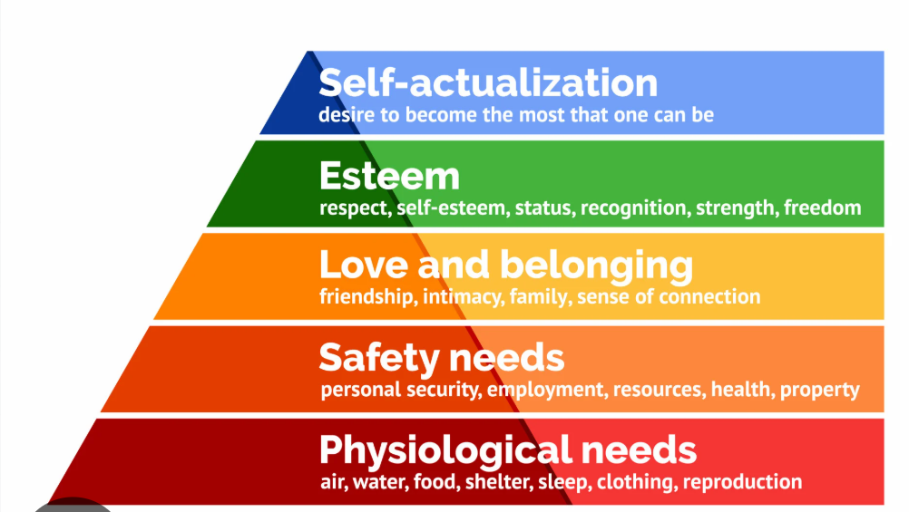 <p>Made the “Hierarchy of Needs” </p>