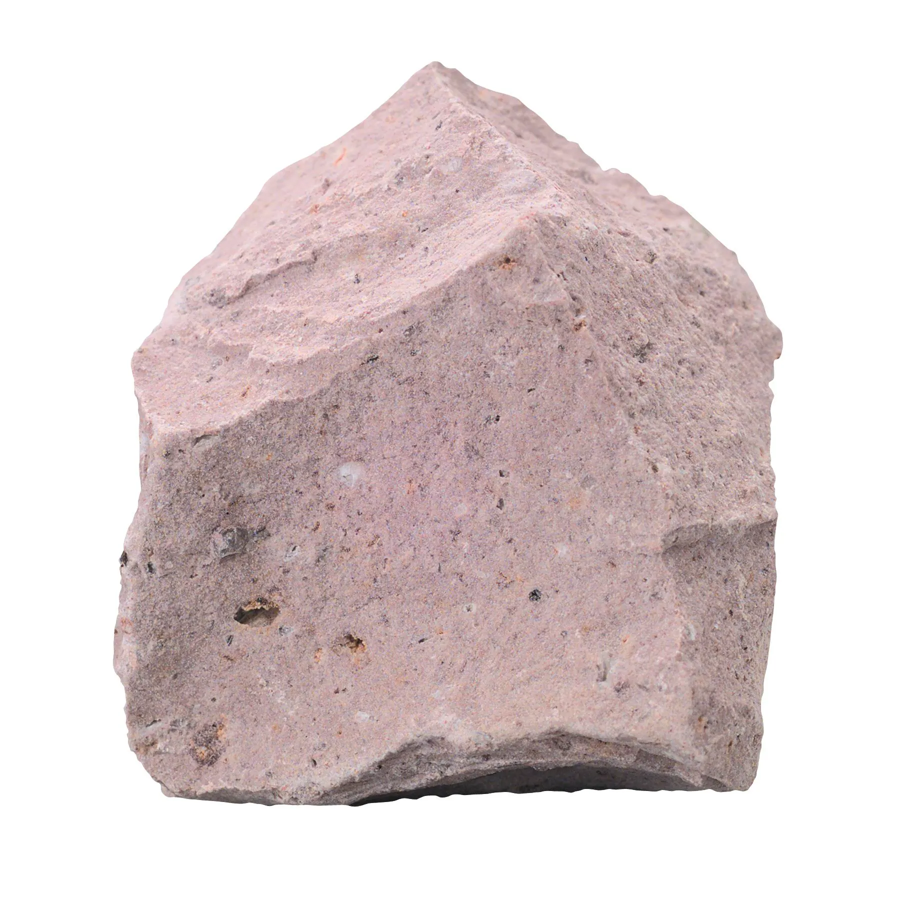 <p><span style="background-color: transparent;"><span>Felsic rock with aphanitic (microscopic) crystals; erupted from a volcano</span></span></p>