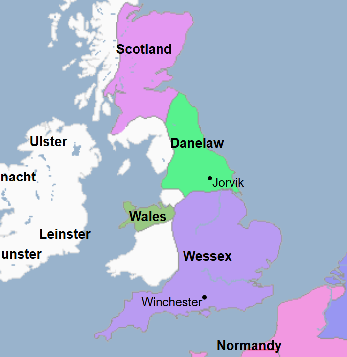 <p>519 - 886 - Kingdom of Wessex / West Saxons (All Facts) </p>