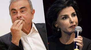 <p>Rachida Dati et Carlos Ghosn</p>