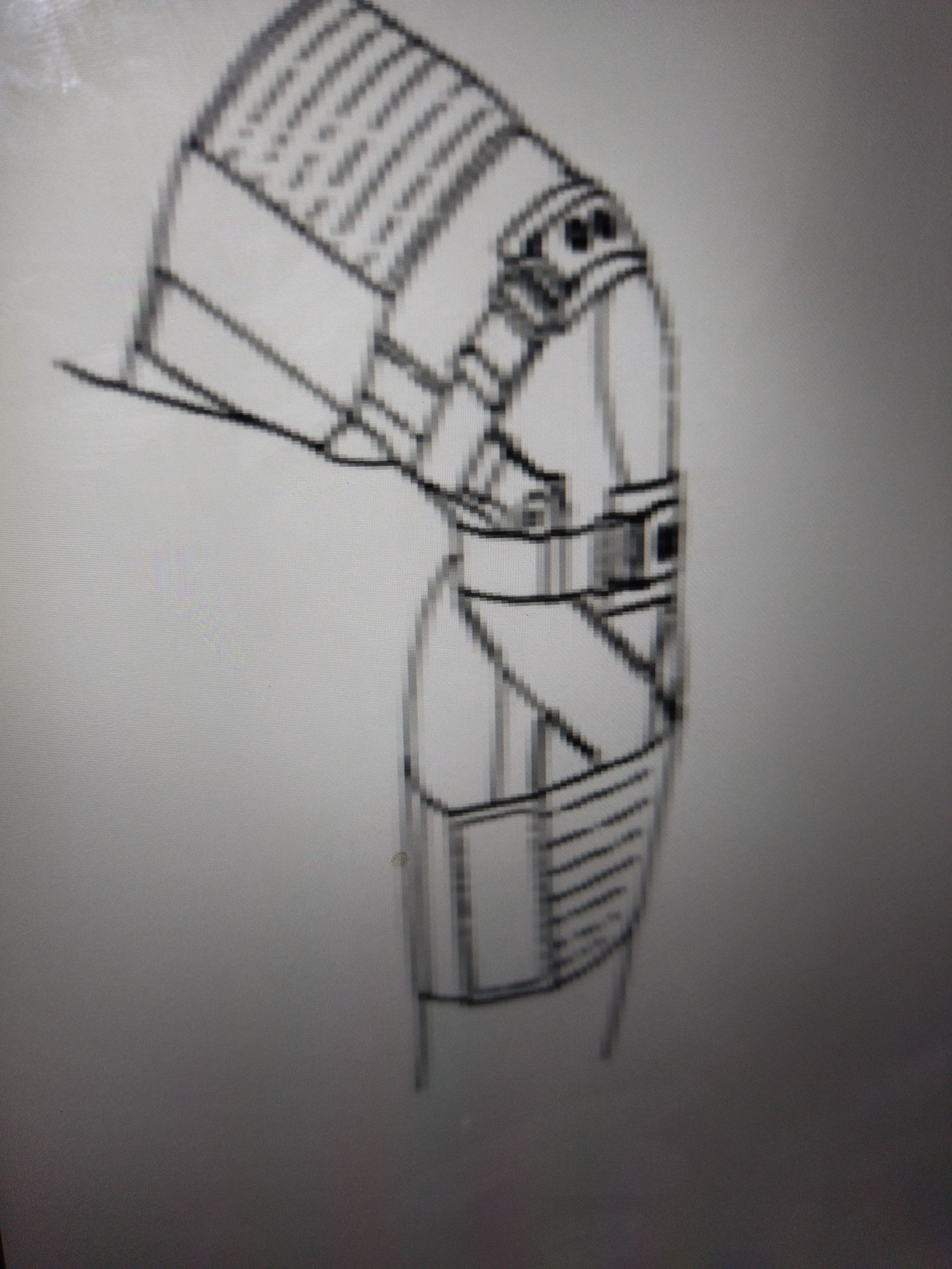 * Made up of thermoform plastic 
* Medial suspension wedge