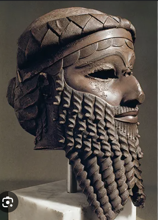 <p>Bronze head of Akkadian Ruler for Nineveh</p>