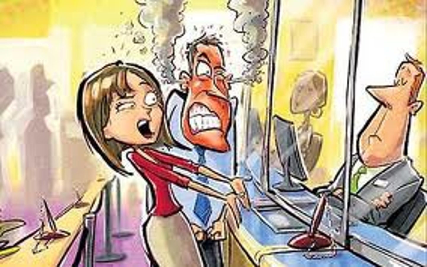 <p>to complain</p>