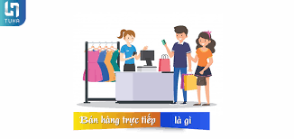 <p>giao tiếp giữa khách hàng nhằm mục đích bán hàng </p>