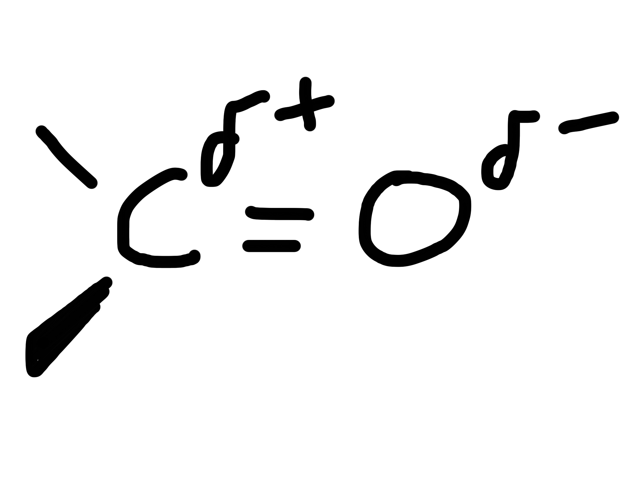 <p>Polar bonds due to the difference in electronegativity between the carbon and oxygen atom.</p><p>Planar shape </p>