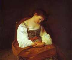 <p><em>Penitent Mary Magdalene</em></p>