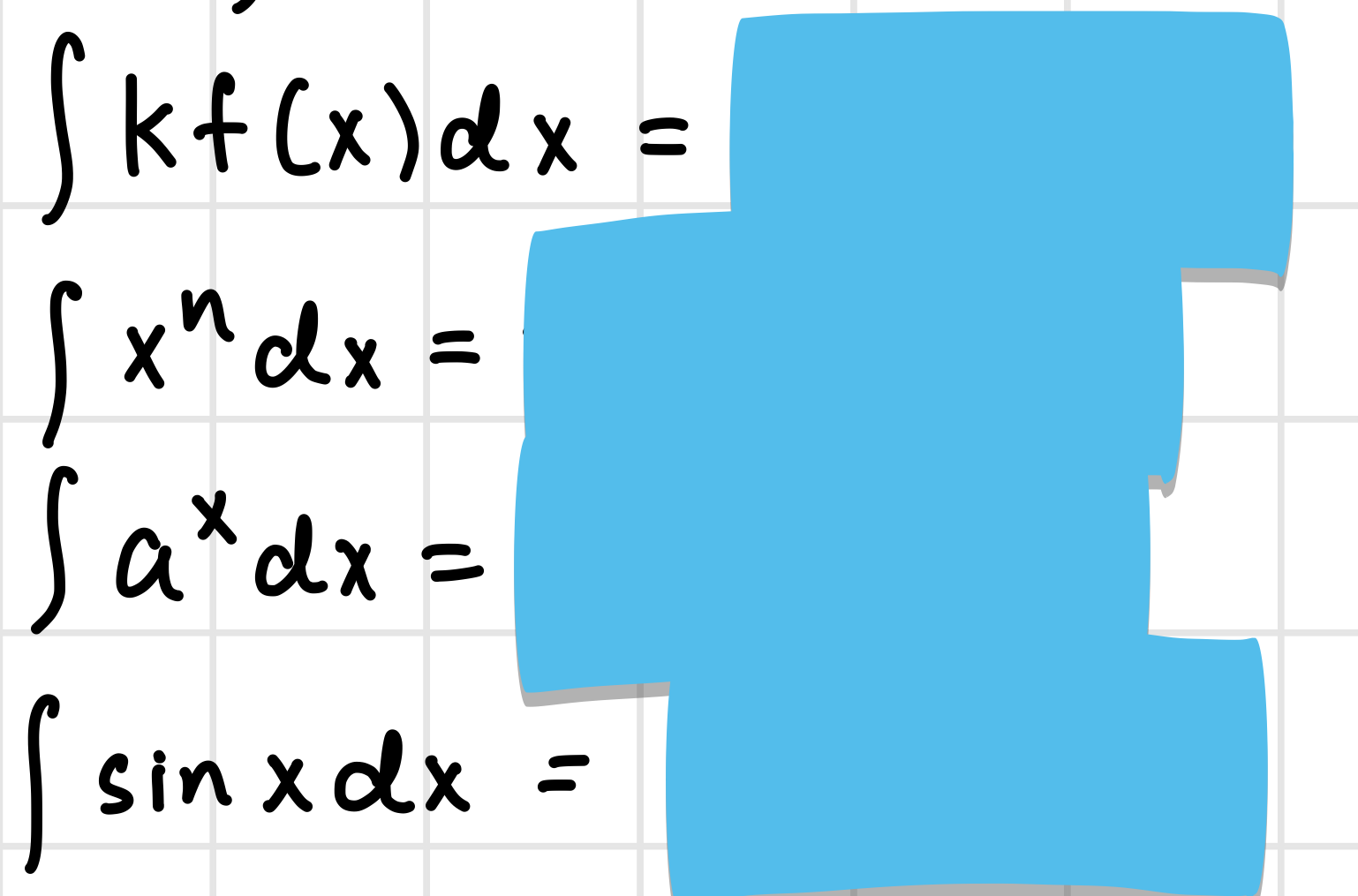 <p>Integration Rules</p>