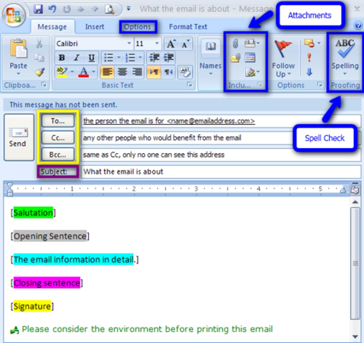 <p>to write e-mails</p>