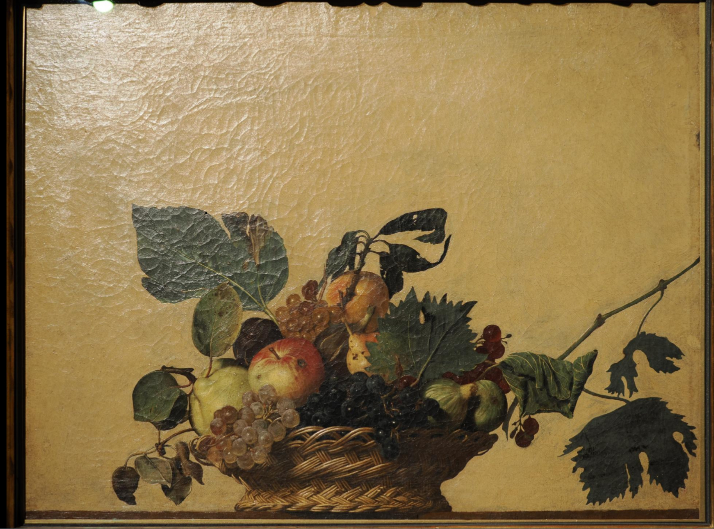 <p>Name of artist, name of work</p>
