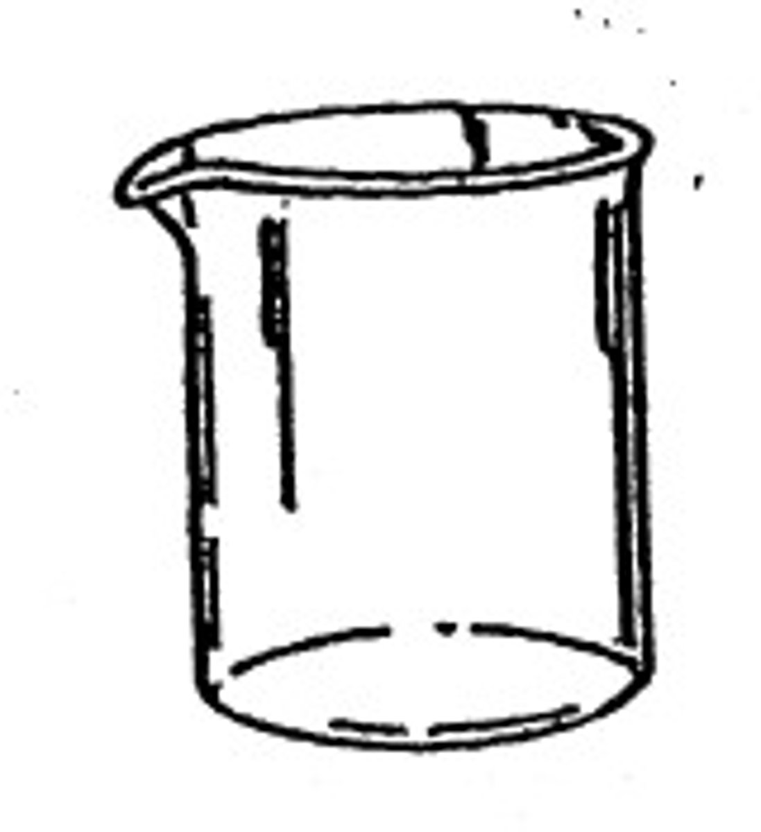 <p>probably the most common vessel for holding liquids in the lab</p>