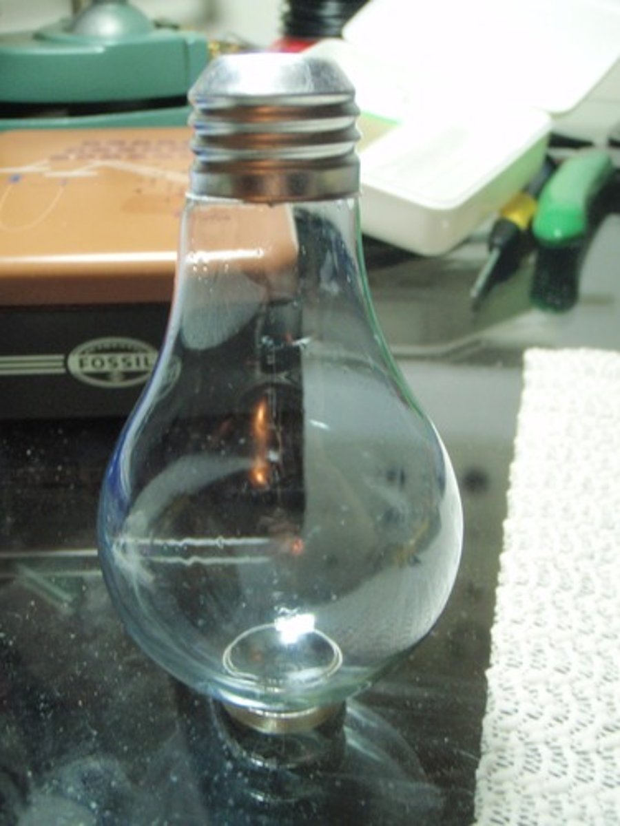 <p>electric light bulb</p>