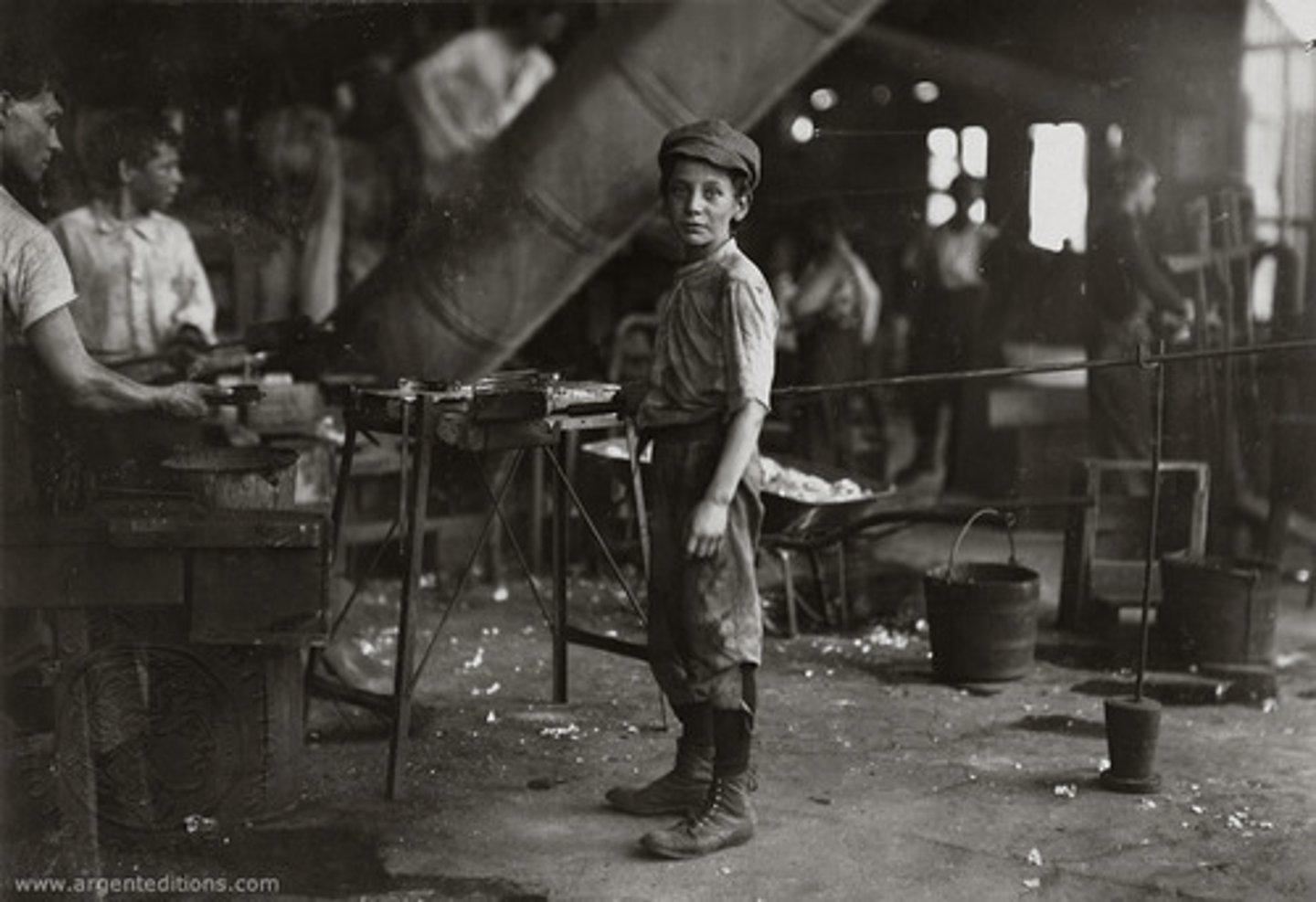 <p>Young children would work, and be dressed in rags as they didn't make much money and they were poor. Many children did dangerous jobs for long hours and little pay and could not afford much food or clothing. This meant that they were under nourished and unhealthy making them more likely to catch diseases.</p>