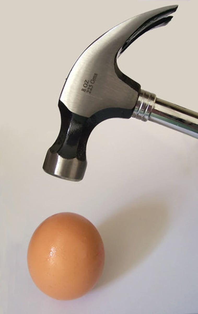 <p>Easily broken or damaged or destroyed</p>