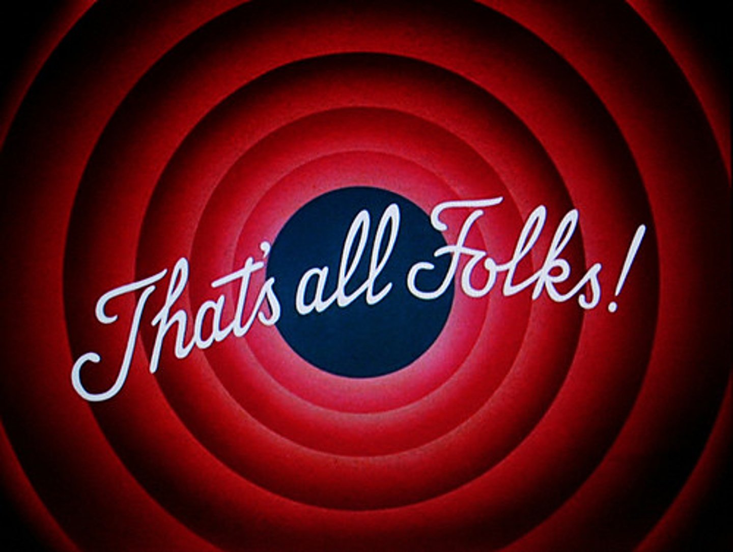 <p>That's all for today.</p>