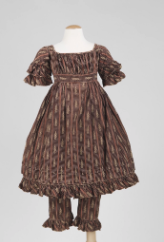 <p>leg coverings commonly made of lace and ruffles, extended below the knee</p>