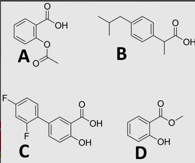 <p>which NSAID covalently binds to COX?</p>
