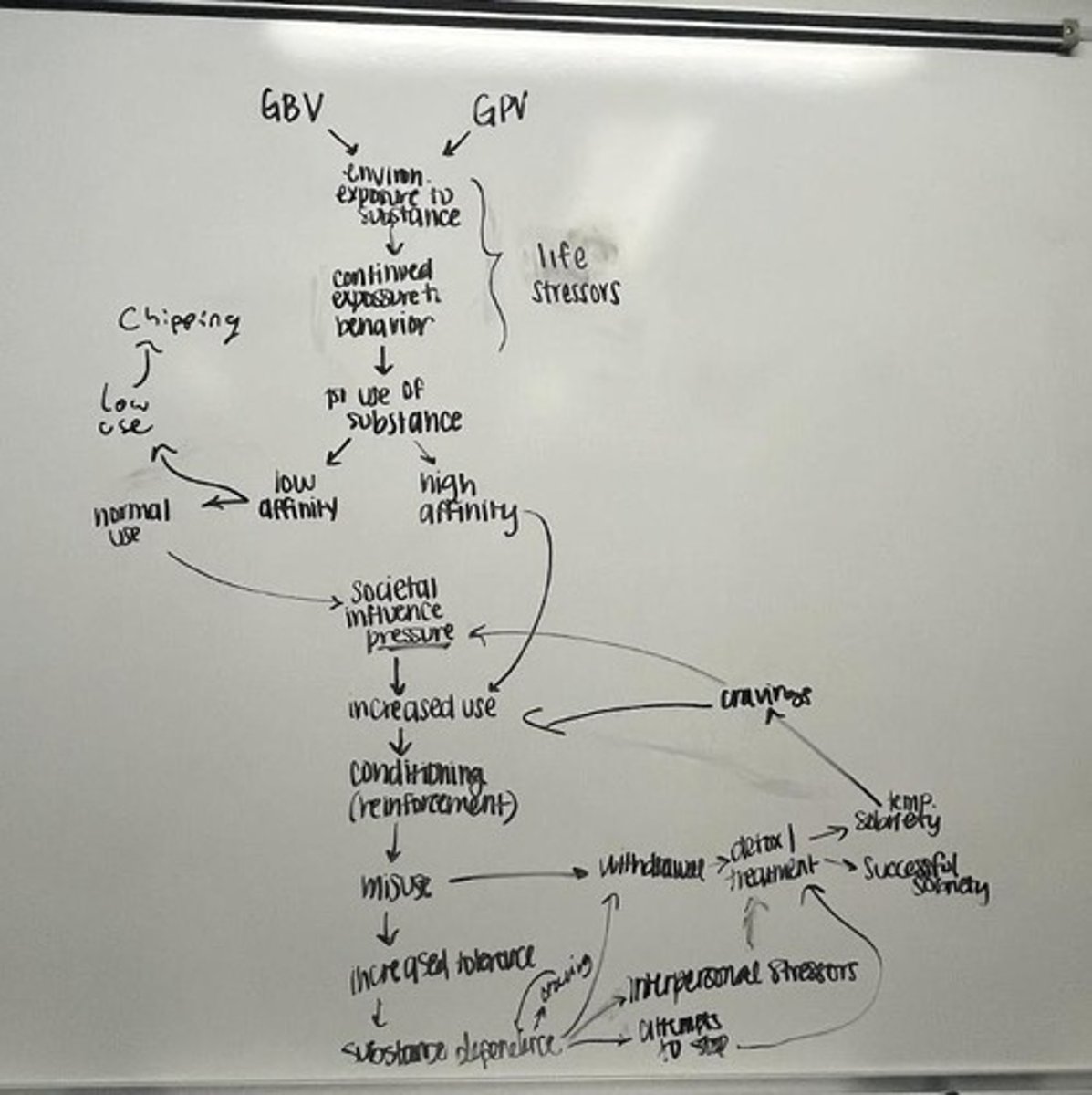 <p>Substances like cannabis and alcohol can trigger psychosis in individuals with genetic vulnerability.</p>