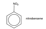 <ul><li><p>benzene ring is often considered to be the parent chain.</p></li><li><p>Alkyl groups (e.g. -CH3, -C2H5), halogens (F, Cl, Br, I) and nitro groups are all prefixes to benzene.</p></li></ul><p></p>