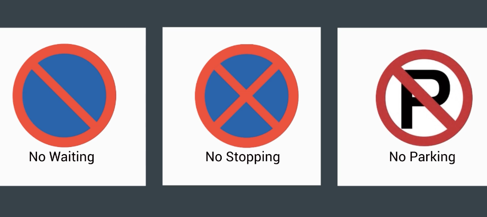 <p>No stopping or parking is allowed; the area is reserved for emergency vehicles.</p>