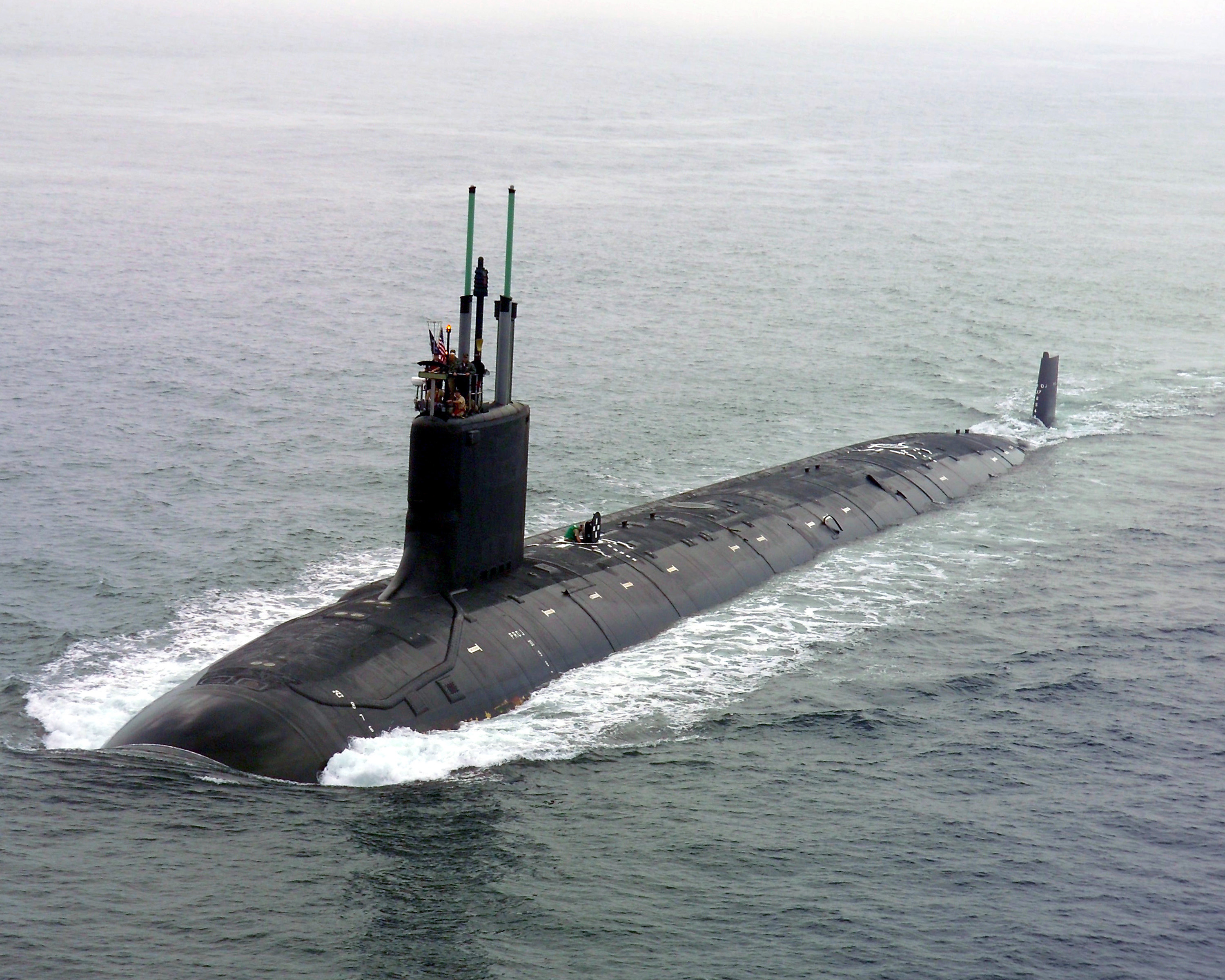 <p>Test Depth: 800+ ft. Speed: 25+ knots submerged</p>
