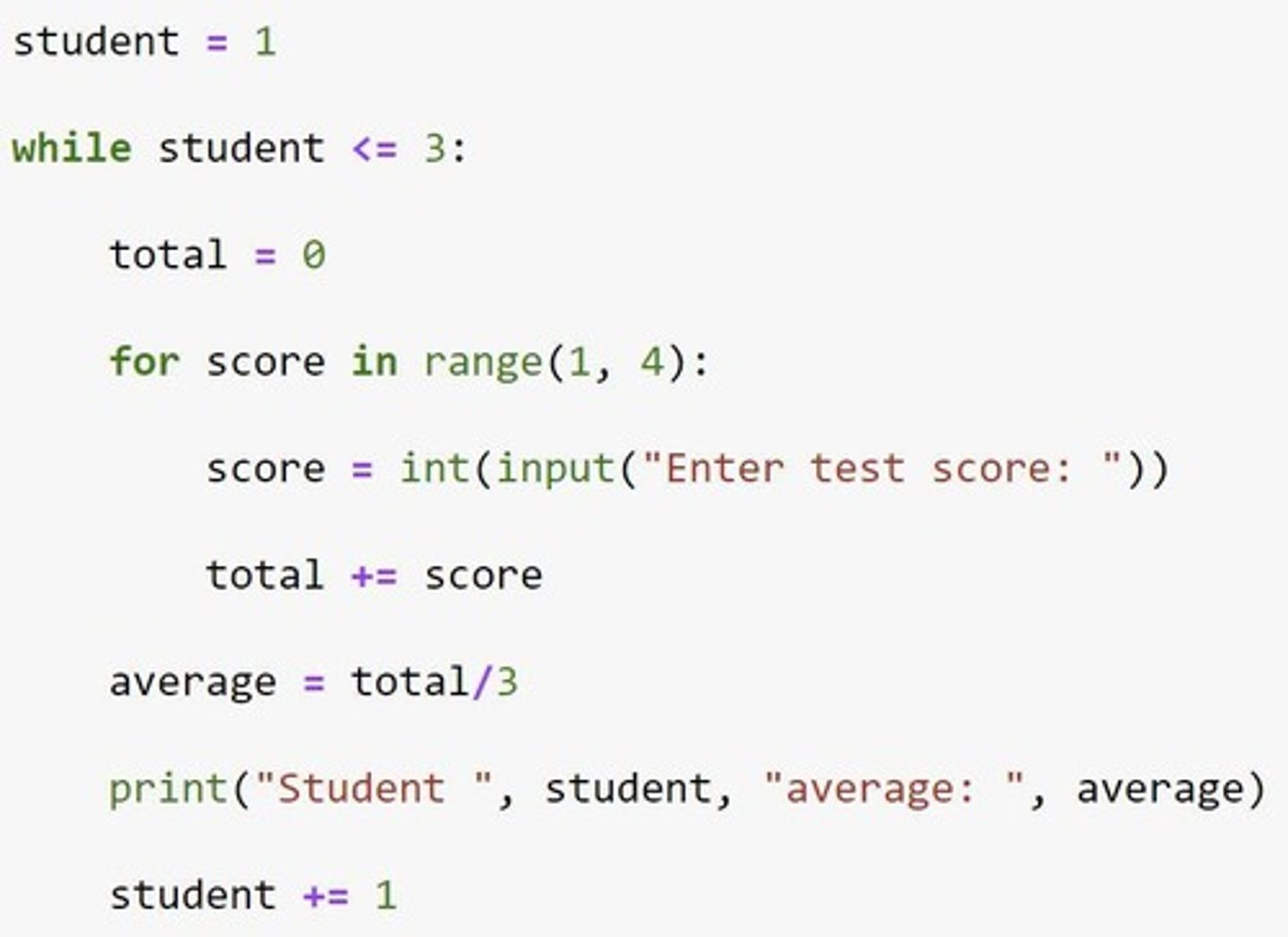 <p>What will the following code print? numbers = [0, 5, 10, 0, 15] index = 0 total = 0 count = 0 while index &lt; len(numbers): if numbers[index] != 0: total += numbers[index] count += 1 index += 1 mean = total / count while index &lt; len(numbers): if numbers[index] == 0: numbers[index] = mean index += 1 print("Updated list:", numbers) Updated list: [0, 5, 10, 0, 15], Updated list: [10.0, 5, 10, 10.0, 15], Updated list: [10.0, 5, 10.0, 10.0, 15], None of the above</p>