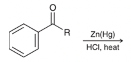 <p>Zn(Hg), HCl, heat</p>
