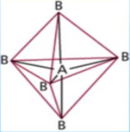 <p>Trigonal bipyramidal (90°, 120°) </p>