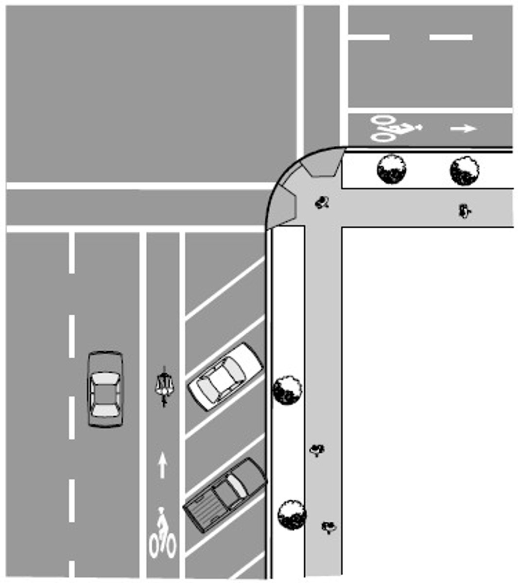 <p>This image shows ______________ parking spaces.</p>