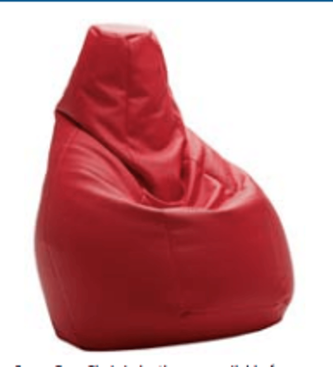 <p>Material: synthetic leather w/ polystyrene pellets as stuffing</p><p>Dimensions:</p><p>31.5" x 31.5" x 26.75"</p><p>Seat H: 18.25"</p>