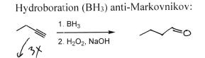 <p>Ketone at least substituted carbon (Anti-Markovnikov)</p>
