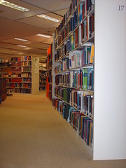 <p>a library</p>