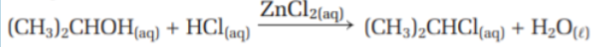 <p>They are the same phase as the reactants. <br>They most often catalyse aqueous and gaseous reactions</p><p></p><p>Ex. zinc chloride is used to catalyze the reaction between the 2 reactants in the image:<br>This reaction takes place in solution, zinc chloride is soluble. Thus zinc chloride is a homogeneous catalyst</p>