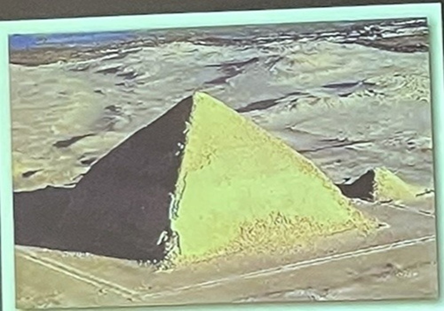 <p>Sneferu's South Pyramid, Dahshur, Egypt</p>