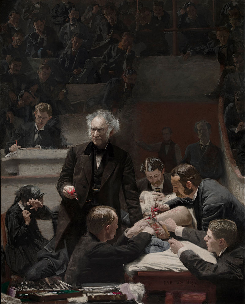 <p>Portrait of Dr. Samuel D. Gross (the Gross Clinic), 1875</p>